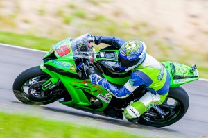 Elder Cabreira, líder da GP Light no GP Gaúcho de Motovelocidade Crédito: Chacal Fotografias