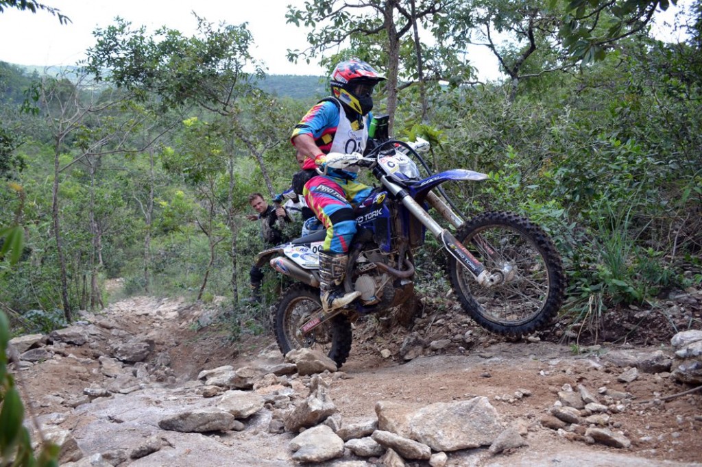 Emerson Loth, o Bombadinho, piloto de enduro de regularidade do Team Rinaldi Crédito: Adalto Motoraid