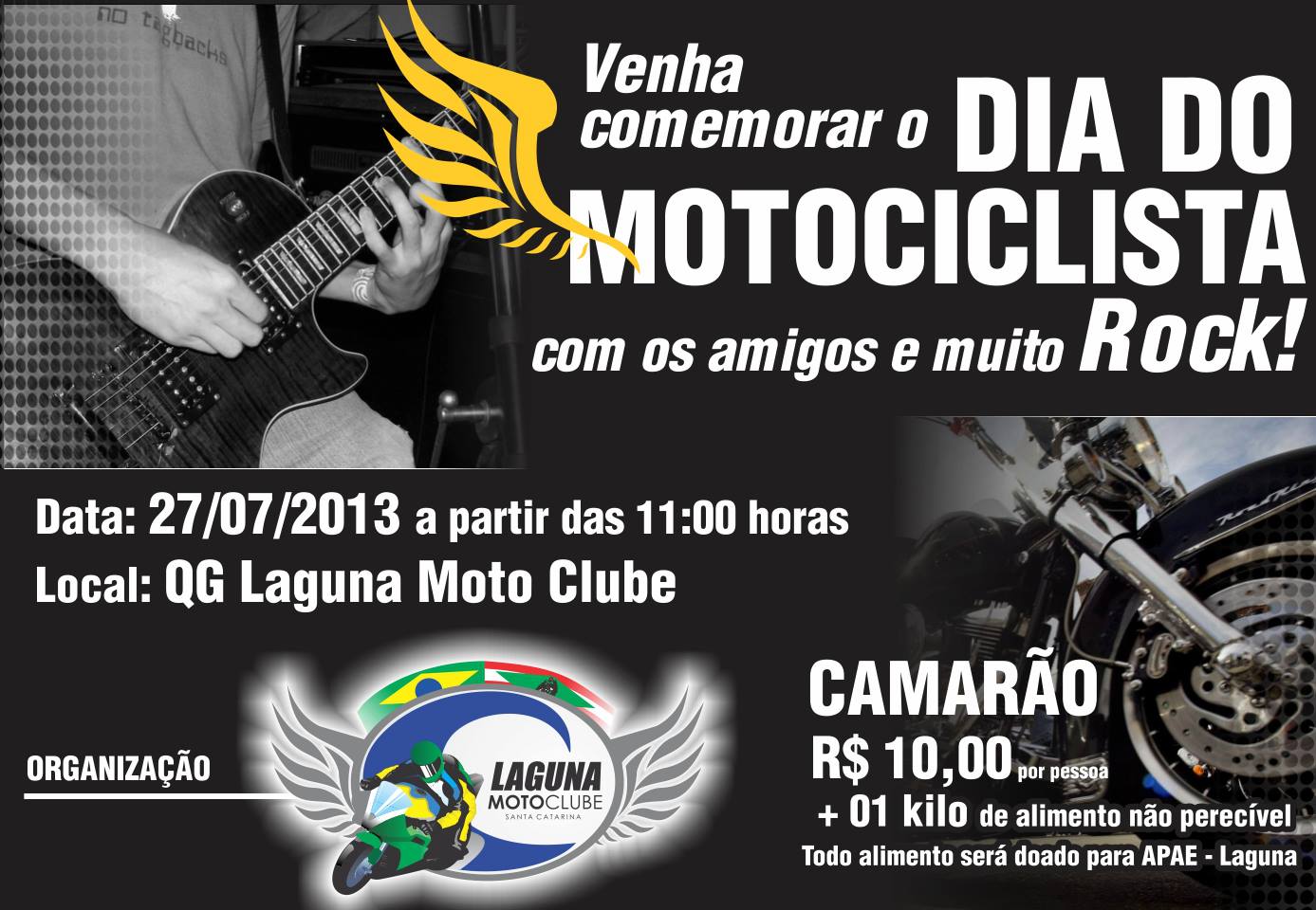 Dia do motociclista - Laguna Moto Clube