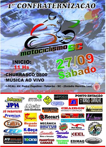 1º Confraternização Motociclismo SC