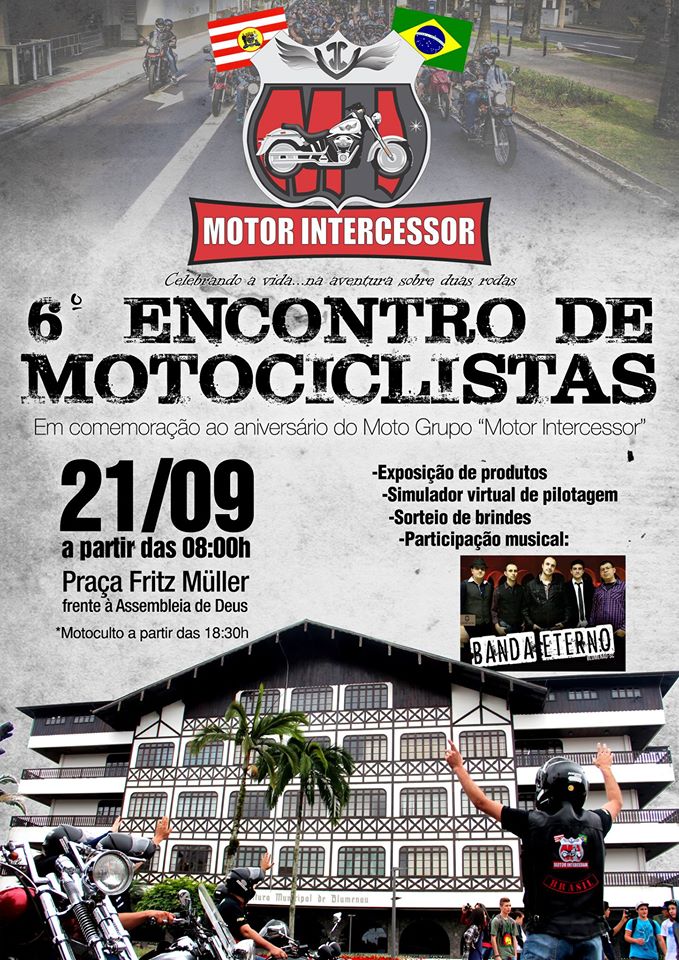 6º ENCONTRO DE MOTOCICLISTAS E ANIVERSÁRIO M.G.MOTORINTERCESSOR
