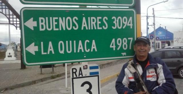 Baiano faz viagem de 21.500km pela América do Sul com uma Fazer