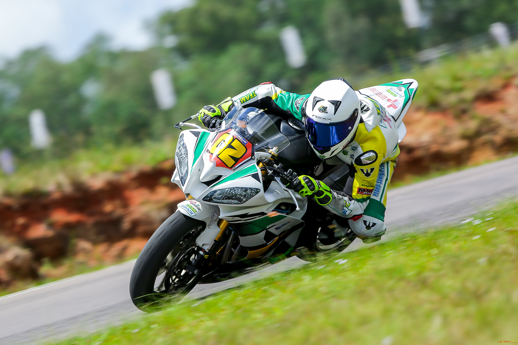 Gaúcho Pedro Sampaio em Santa Cruz do Sul (RS), na sétima etapa do Moto 1000 GP Crédito: O Chacal