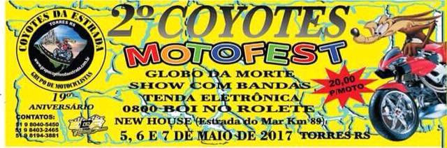 2º Coyotes Motofest