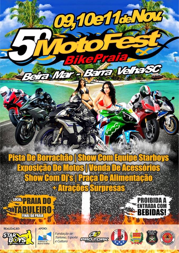 5º Moto Fest Bike Praia